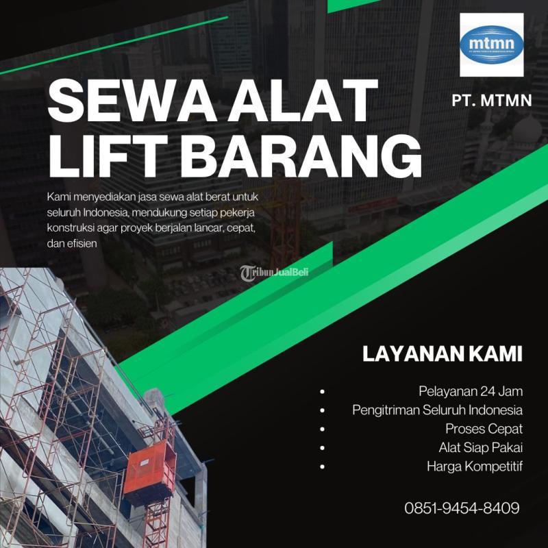 Sewa Lift Barang Palembang  Lift Proyek - Palembang