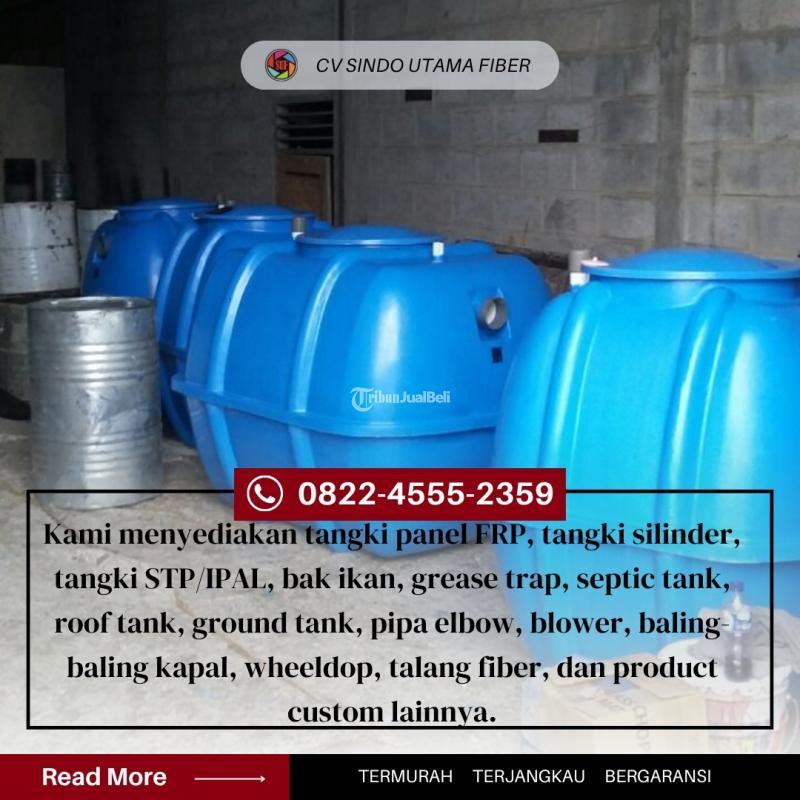 Tangki Fiberglass Septic Tank Kuat, Air Tetap Aman - Karanganyar