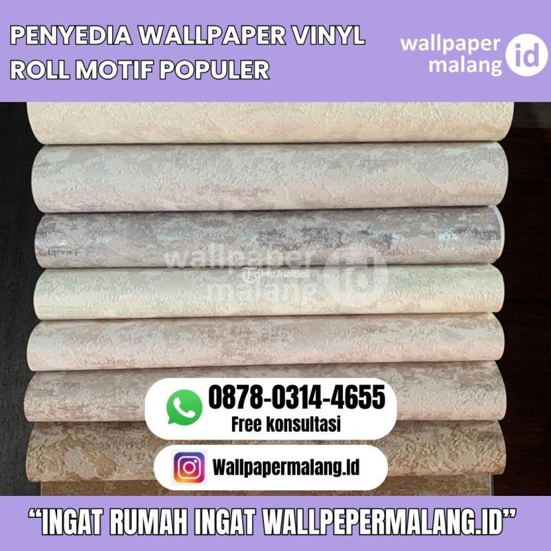 Wallpaper Vinyl Roll Motif Populer - Malang