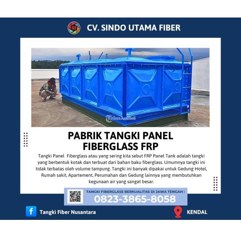 Supplier Tangki Fiberglass FRP, Tangki Fiber 5000 Liter - Kendal
