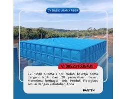 Tangki Fiberglass Proyek Besar Butuh Tangki yang Kuat - Serang
