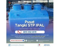 Pengolahan Air Limbah Andal dari Fiberglass Kuat dan Tahan Lama - Jepara