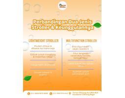 Laundry Stroller Cibereum  Bersih, Wangi  Aman untuk Bayi - Bogor