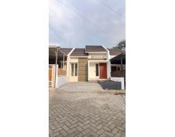 Dijual Rumah Baru Dekat Bandara Pakis Tipe 38 2KT 1KM SHM - Malang 