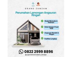 Dijual Rumah DP Rendah Angsuran Ringan Grand Zam Zam Residence Tipe 36 2KT 1KM SHM - Lamongan 