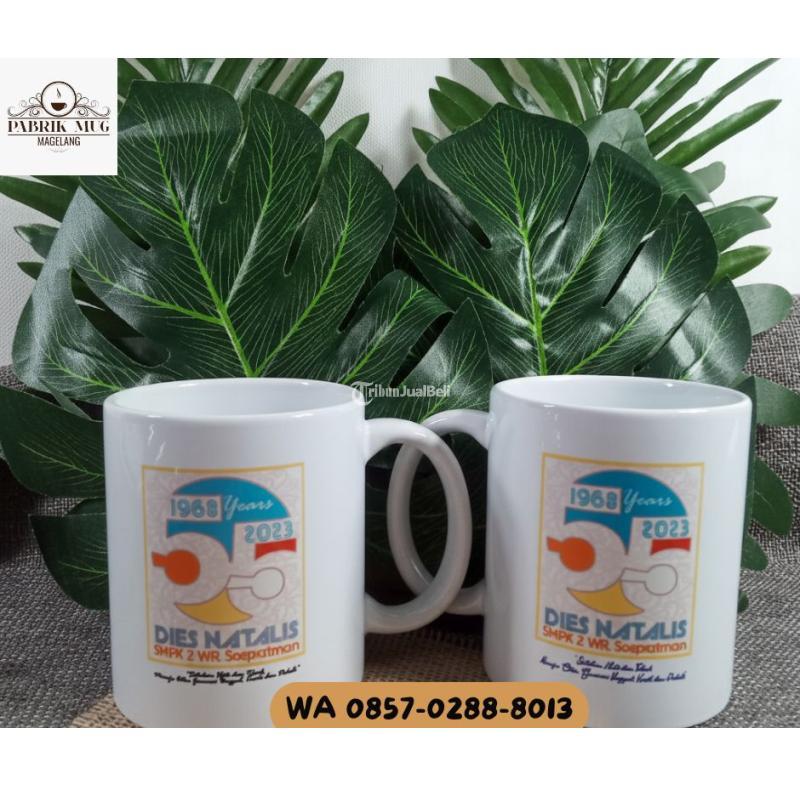 Souvenir Mug Custom Murah Bisa Desain Foto Tulisan Logo - Boyolali