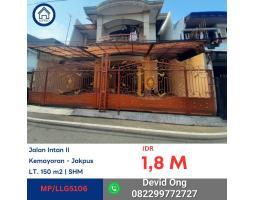 Dijual Lelang Murah Rumah, Lt 150m2, Lb. 200m2, Shm, Jalan Intan, Kemayoran - Jakarta Pusat