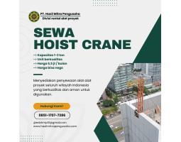 Sewa Hoist Crane, Bantul - Yogyakarta