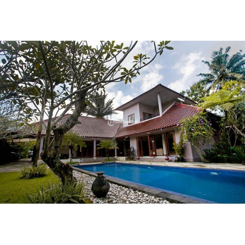 Dijual Villa Mewah 2 Lantai, Lt. 2900m2, Lb. 500m2, 6kt, 6km, Dengan Kolam Renang Dan Jacuzzi, Di Pakem, Sleman - Yogyakarta