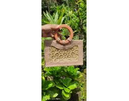Tas Goni Handle Kayu Tas Hampers Tas Parcel - Tasikmalaya
