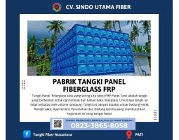 Tangki Reservoir Fiberglass FRP, Tangki Air FRP - Pati Jateng