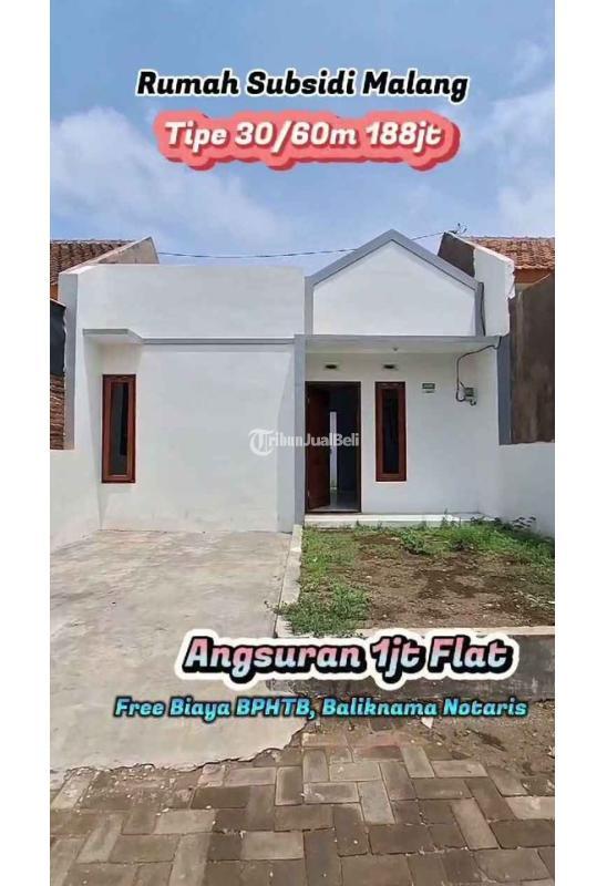 Dijual Rumah Subsidi Tipe 30 2KT 1KM di Green Krebet Balulawang - Malang
