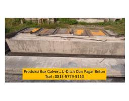Produksi Precast Box Culvert - Banjarnegara
