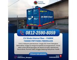 Tangki FRP Fiberglass 20.000 Liter - Pangandaran