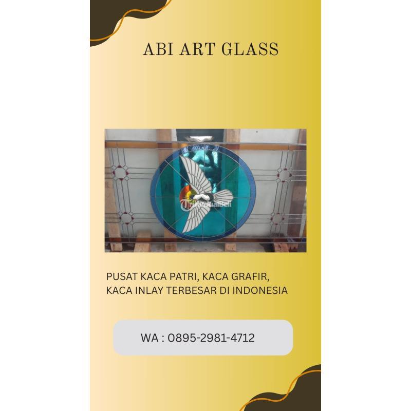 Kaca Patri Grafir Inlay Gereja - Bintan