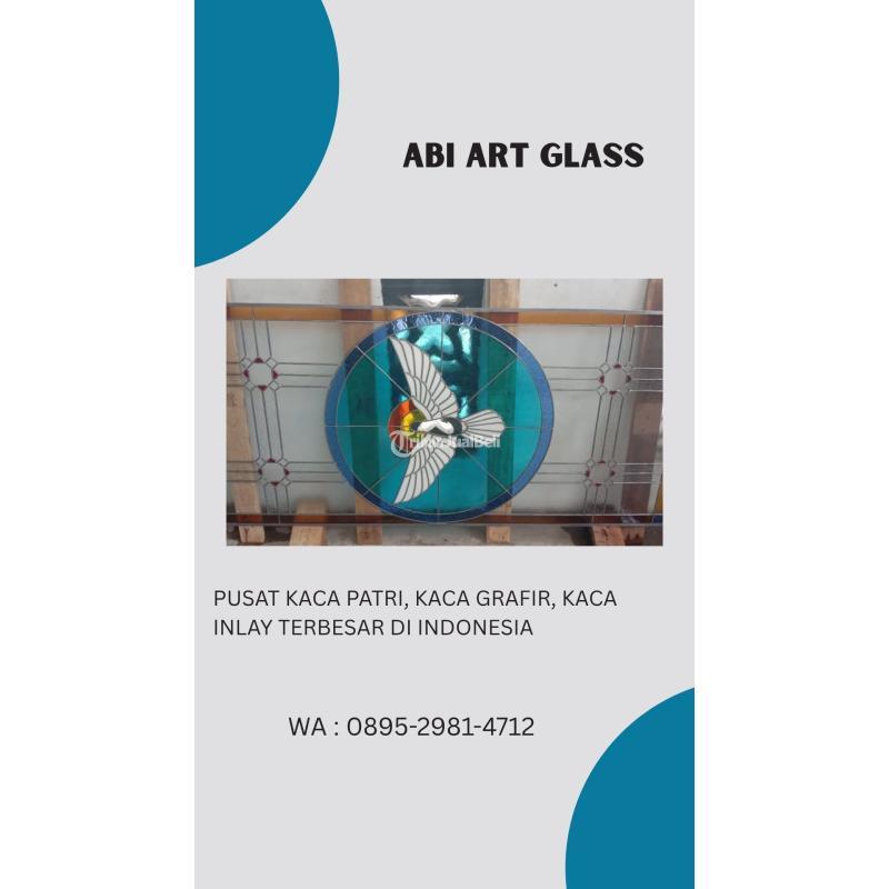Kaca Patri Grafir Inlay Gereja - Karimun