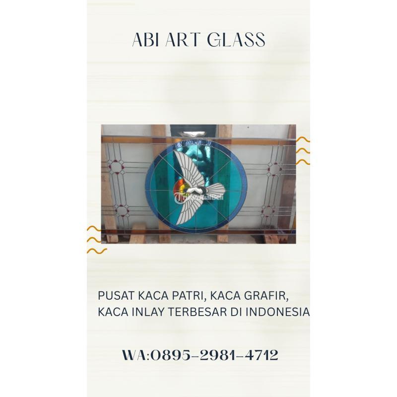 Kaca Patri Grafir Inlay Gereja - Karimun