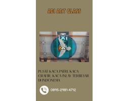 Kaca Patri Grafir Inlay Gereja - Kepulauan Anambas