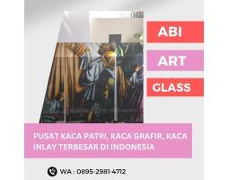 Kaca Patri Grafir Inlay Gereja Boven Digoel - Biak Numfor