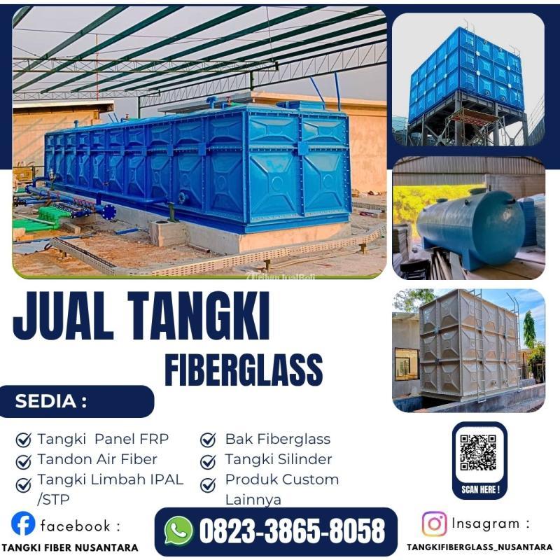 Pabrik Tangki Panel Fiberglass FRP 30.000 Liter - Purbalingga