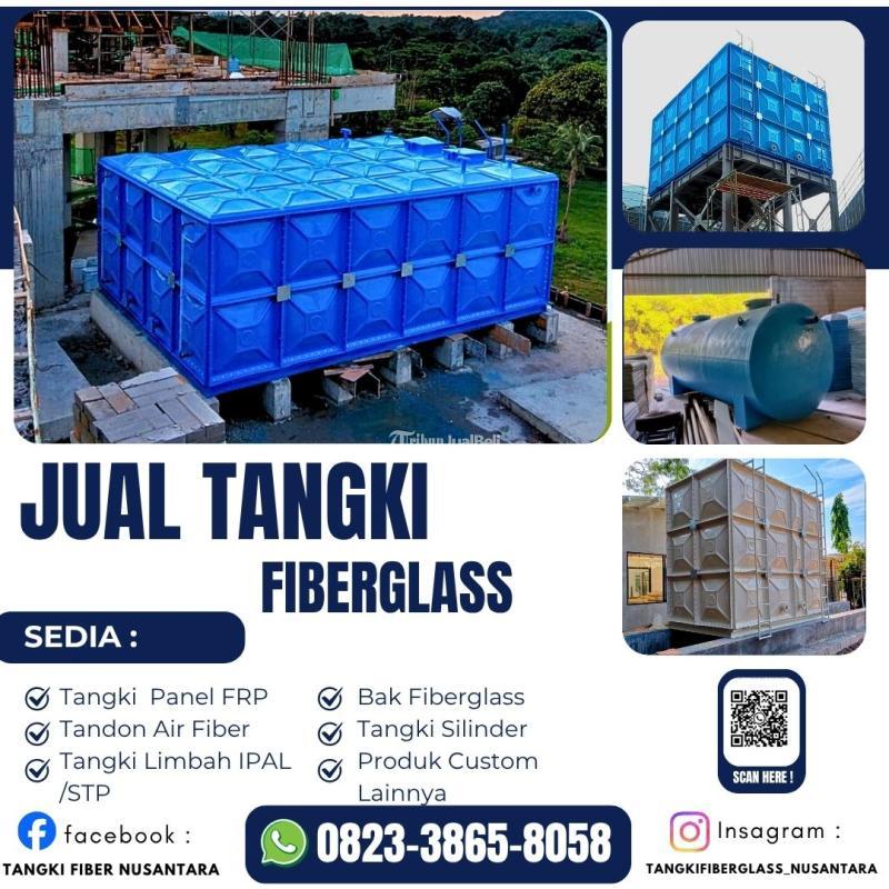 Pabrik Tangki Panel Fiberglass FRP 30.000 Liter - Purbalingga