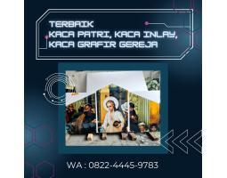 Kaca Patri Grafir Inlay Gereja - Buton Selatan