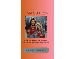 Kaca Patri Grafir Inlay Gereja - Lingga