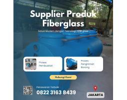 Tangki STP IPAL Fiber Atasi Minyak dan Lemak Dapur - Jakarta Barat 