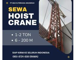 Sewa Hoist Crane 12 Ton - Sukoharjo 
