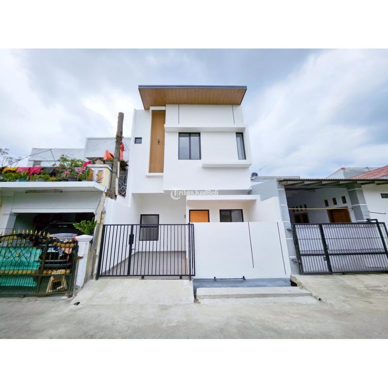 Dijual Rumah Baru 2 Lantai, Tipe 85, 3KT, 2KM, SHM, Modern Minimalis, Pondok Ungu Permai - Bekasi