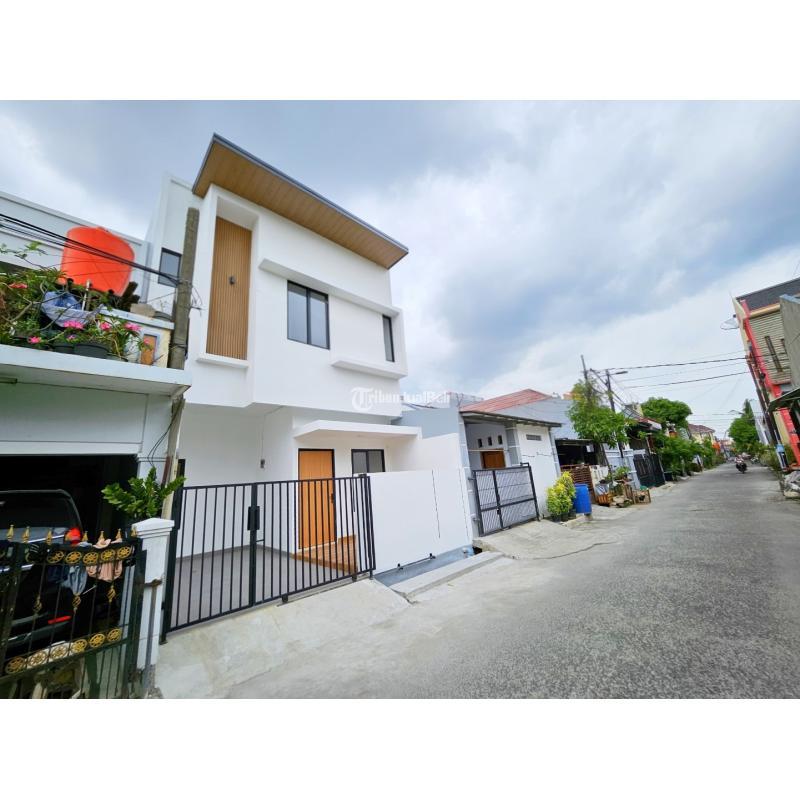 Dijual Rumah Baru 2 Lantai, Tipe 85, 3KT, 2KM, SHM, Modern Minimalis, Pondok Ungu Permai - Bekasi