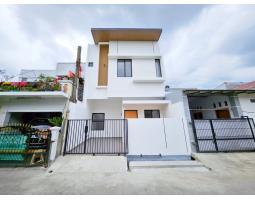 Dijual Rumah Baru 2 Lantai, Tipe 85, 3KT, 2KM, SHM, Modern Minimalis, Pondok Ungu Permai - Bekasi