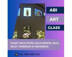 Kaca Patri Grafir Inlay Gereja - Deiyai