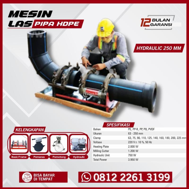 Mesin Las Pipa Hdpe SHD 10 Inch Hydraulic - Mesin Las Hdpe 250 mm Hydraulic - Jakarta Timur