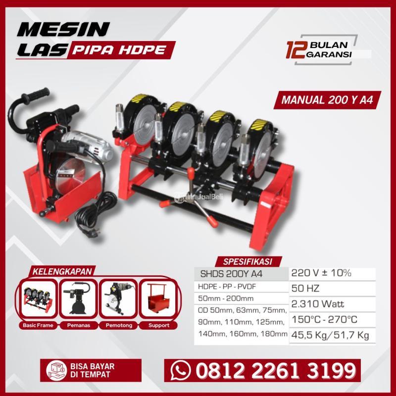 Mesin Las Pipa Hdpe SHD 355 MM Hydraulic Mesin Joint Pipa Hdpe 14 Inch 355 MM - Jakarta Timur