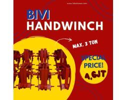 Bivi Handwinch 3 Ton Ready Stock Siap Kirim - Bogor