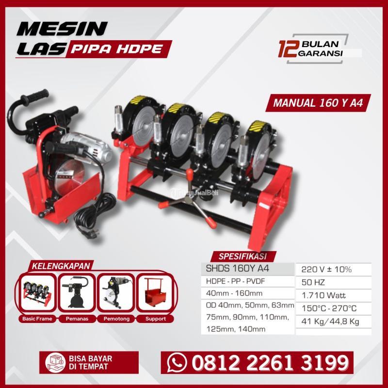 SHDS Manual 160 mm - Mesin Las Pipa Hdpe SHDS 160 MM 6 Inch Type Y A4 - Jakarta Timur