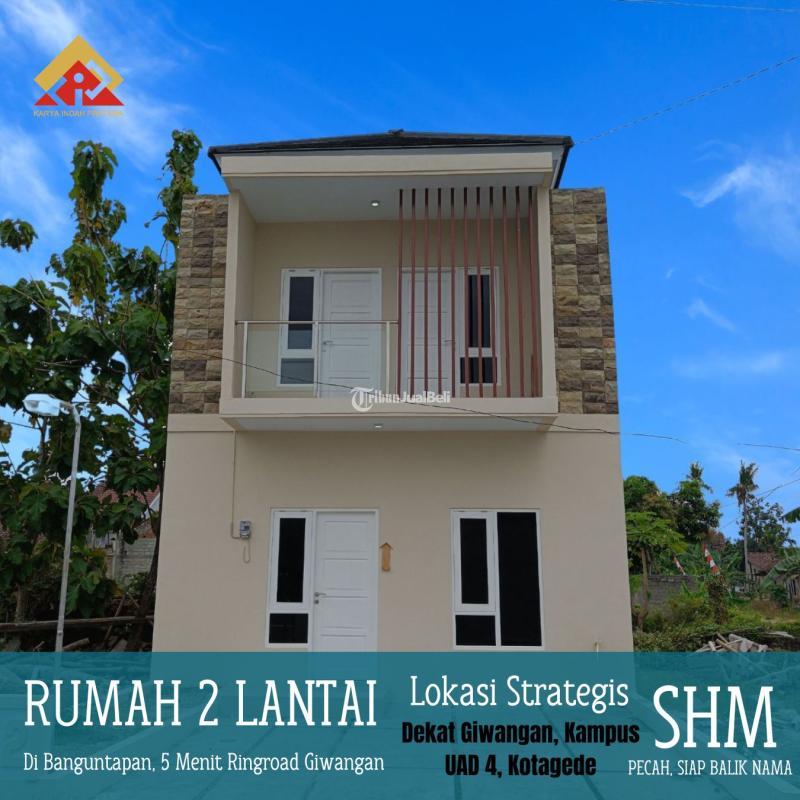Jual Rumah Cluster 2 Lantai Tipe 60 Baru Banguntapan Bantul Dekat Giwangan Kotagede,Gedong Kuning - Bantul