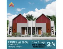 Dijual Rumah Baru, Tipe 40, 2KT, 1KM, SHM, Scandinavian, dekat Kampus UNY Semanu, Bisa KPR, Wonosari Kota, Gunungkidul - Yogyakarta