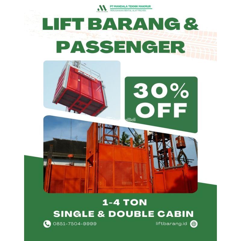Sewa Lift Barang, Single Double Cabin - Karawang