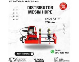 Supplier Mesin Las Pipa Hdpe 8 Inch 2 Clamp SHDS Manual Y - Jakarta Timur