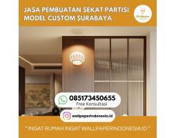 Jasa Pembuatan Sekat Partisi Moderl Custom - Malang 