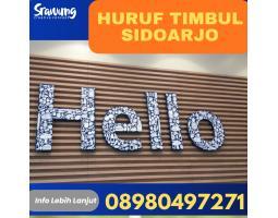 Huruf Timbul Kualitas Terbaik - Sidoarjo
