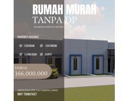 Dijual Rumah Subsidi Murah Tanpa DP Angsuran Flat Sampai Lunas Dekat Exit Tol Sawojajar - Malang