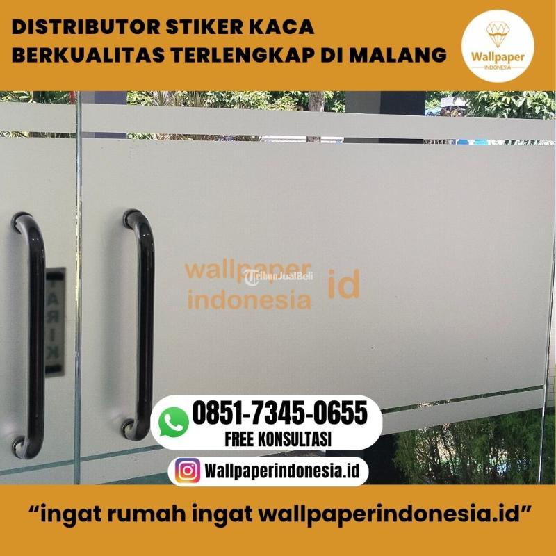 Distributor Stiker Kaca Berkualitas Terlengkap - Malang