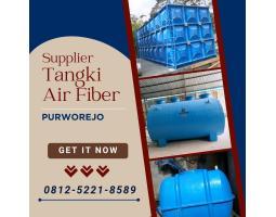 Tangki Air Fiber Tahan Karat dan Korosi - Purworejo 