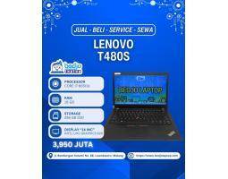 Laptop Lenovo  T480S Second SSD 256GB RAM 16GB Core i7 Bergaransi 1 Bulan - Malang Kota