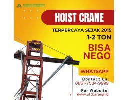 Sewa Rental Hoist Crane Maksimal 2 ton - Malang