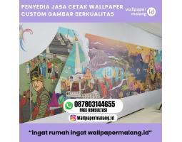 Penyedia Jasa Cetak Wallpaper Custom Gambar Berkualitas - Malang Kota