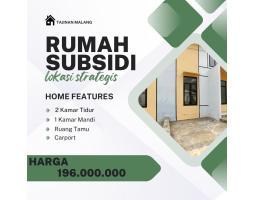 Jual Rumah Subsidi Tipe 30 Keluarga Harmonis - Malang